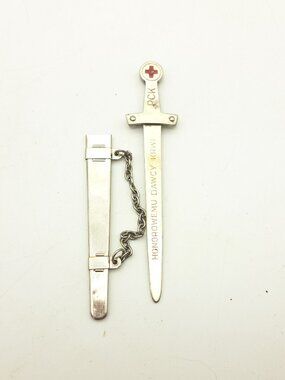 Polish Red Cross Letter Opener